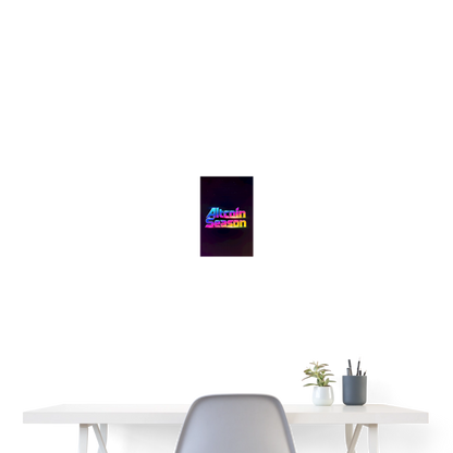Poster 8x12.31 - white