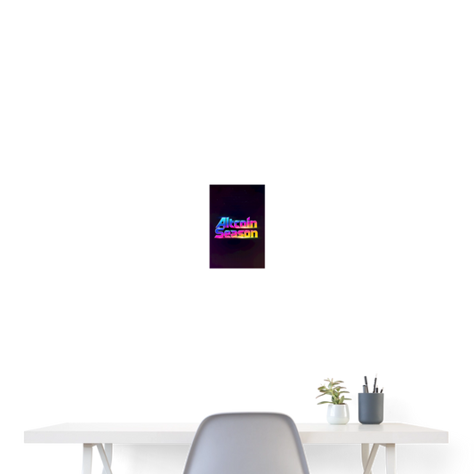 Poster 8x12.31 - white