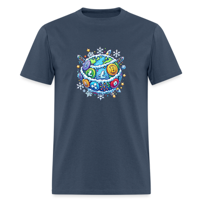 Men's T-Shirt | GILDAN 5019 -  blue dusk