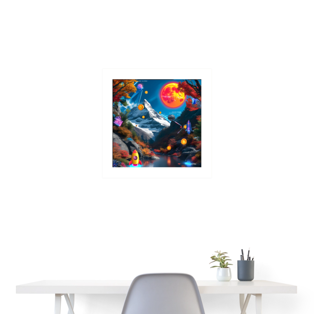 Poster 24x24.13 - white