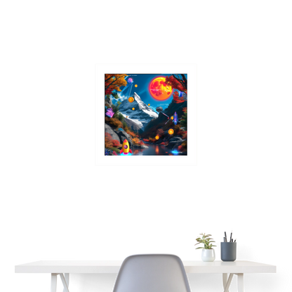 Poster 24x24.13 - white