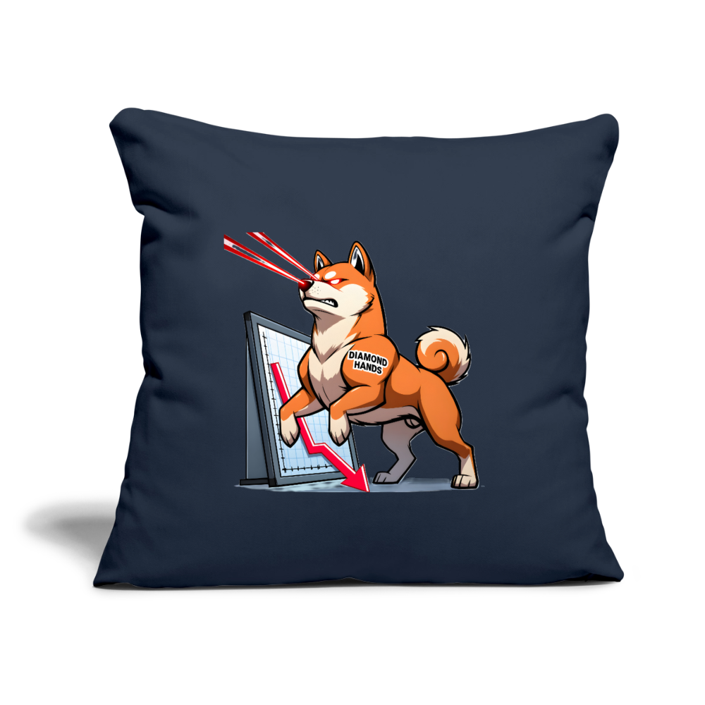 Throw Pillow Cover 18” x 18”.3 - navy