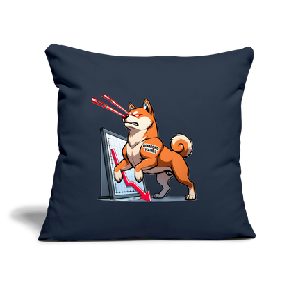 Throw Pillow Cover 18” x 18”.3 - navy