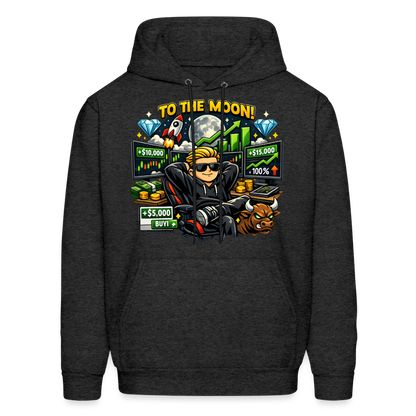 Trading boys hoodie - charcoal grey
