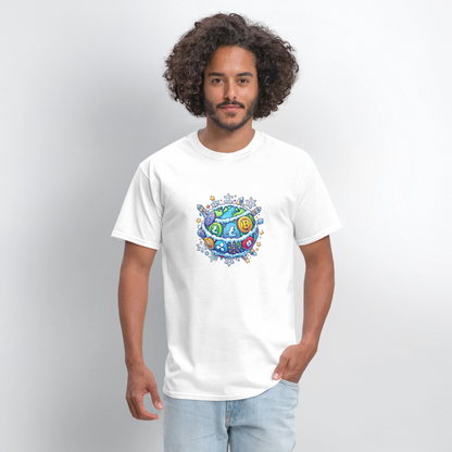 Men's T-Shirt | GILDAN 5019 - white
