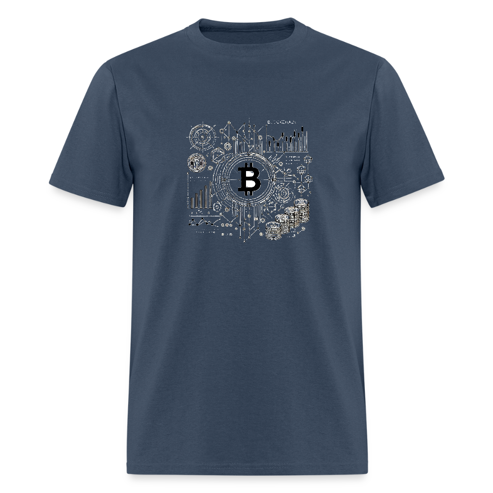Men's T-Shirt | GILDAN 5005 -  blue dusk