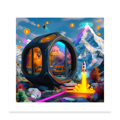 Poster 24x24.11 - white