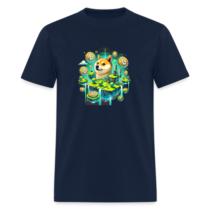 Men's T-Shirt | GILDAN 5018 - navy