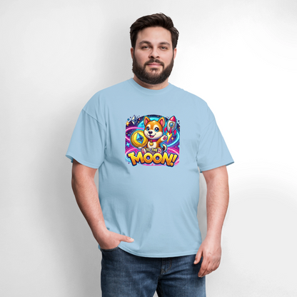 Men's T-Shirt | GILDAN 5045 - powder blue
