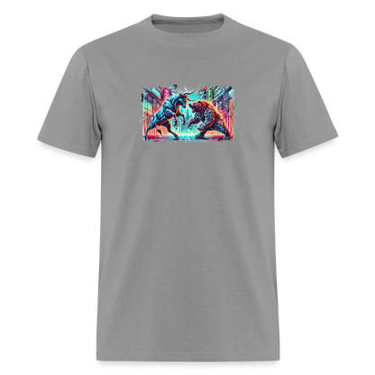 Men's T-Shirt | GILDAN 5045 - gravel 