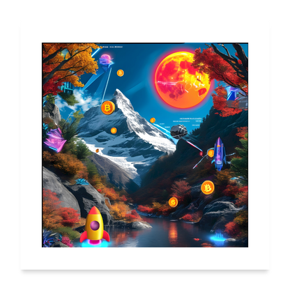 Poster 24x24.13 - white