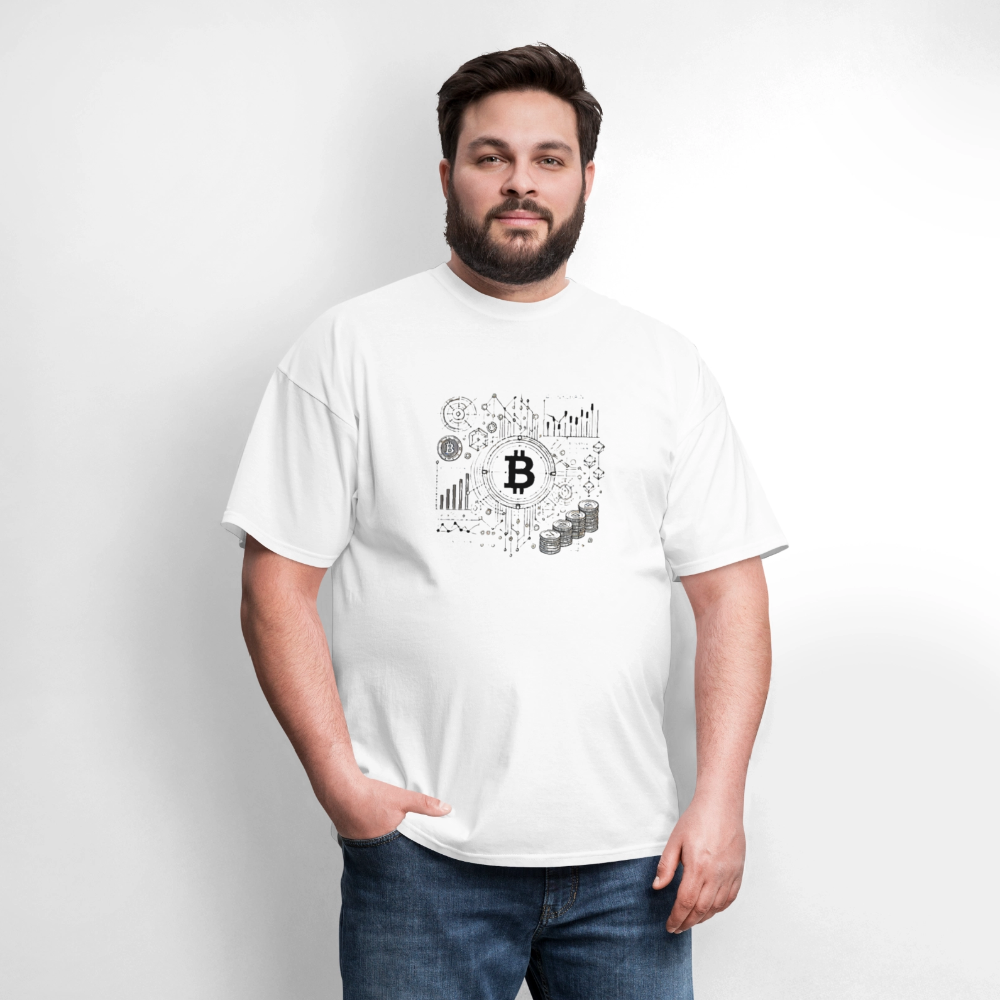 Men's T-Shirt | GILDAN 5005 - white