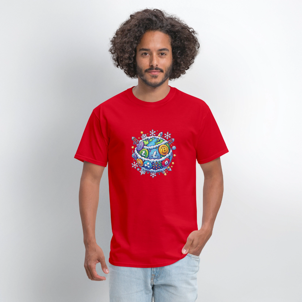 Men's T-Shirt | GILDAN 5019 - red