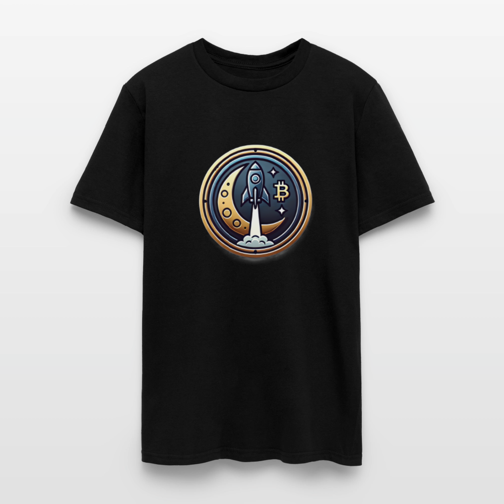 Bitcoin Rocket to the Moon Shirt🚀 - black