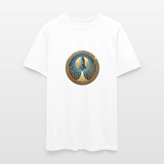 Bitcoin to the Moon shirt - white