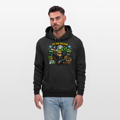 Trading boys hoodie - charcoal grey