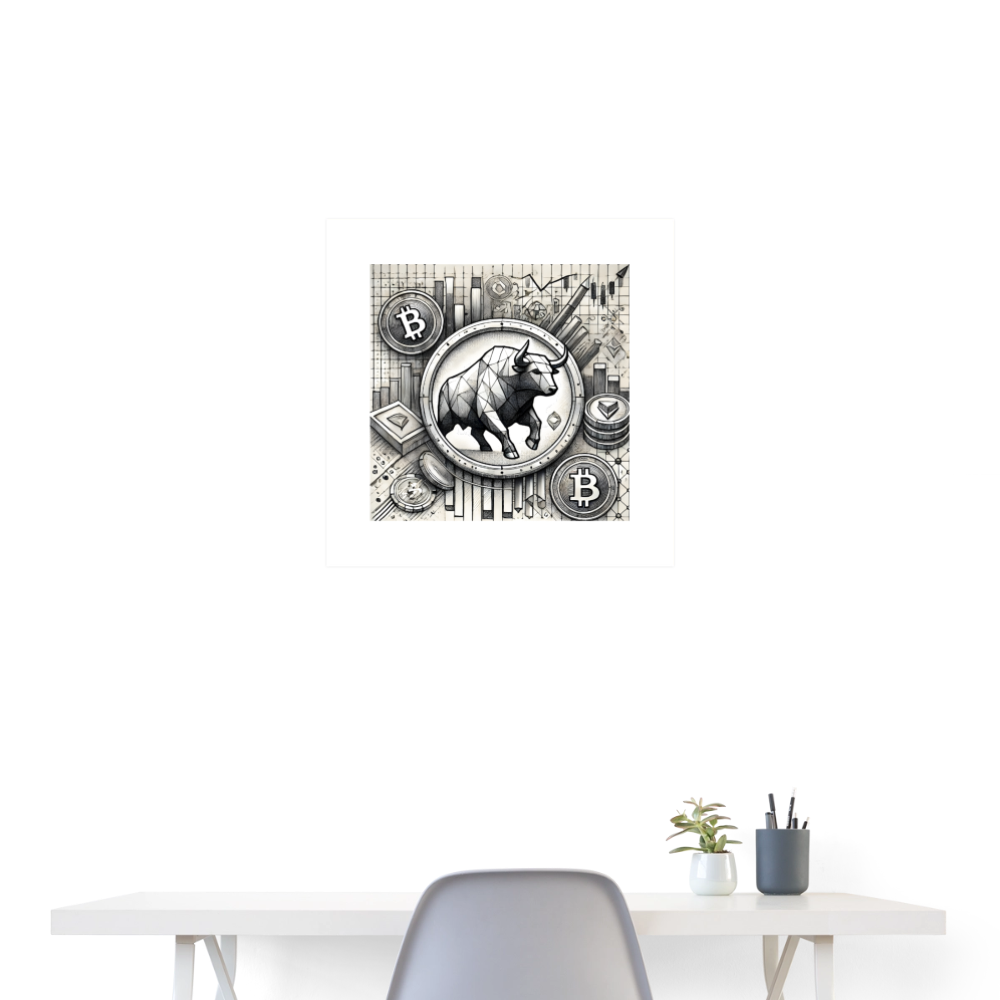 Poster 24x24.4 - white