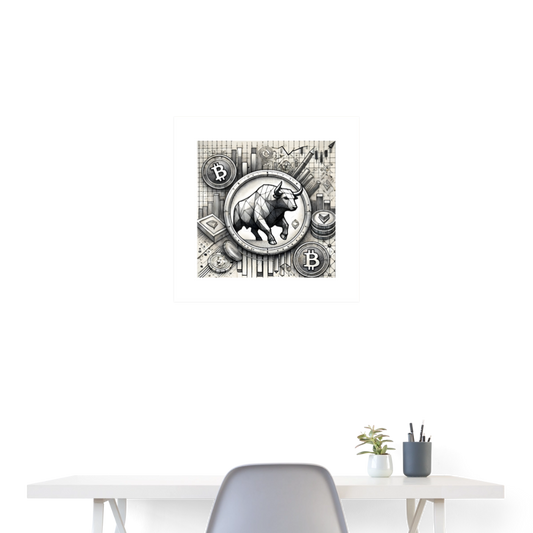 Poster 24x24.4 - white