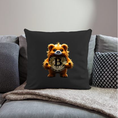 Throw Pillow Cover 18” x 18”.2 - black