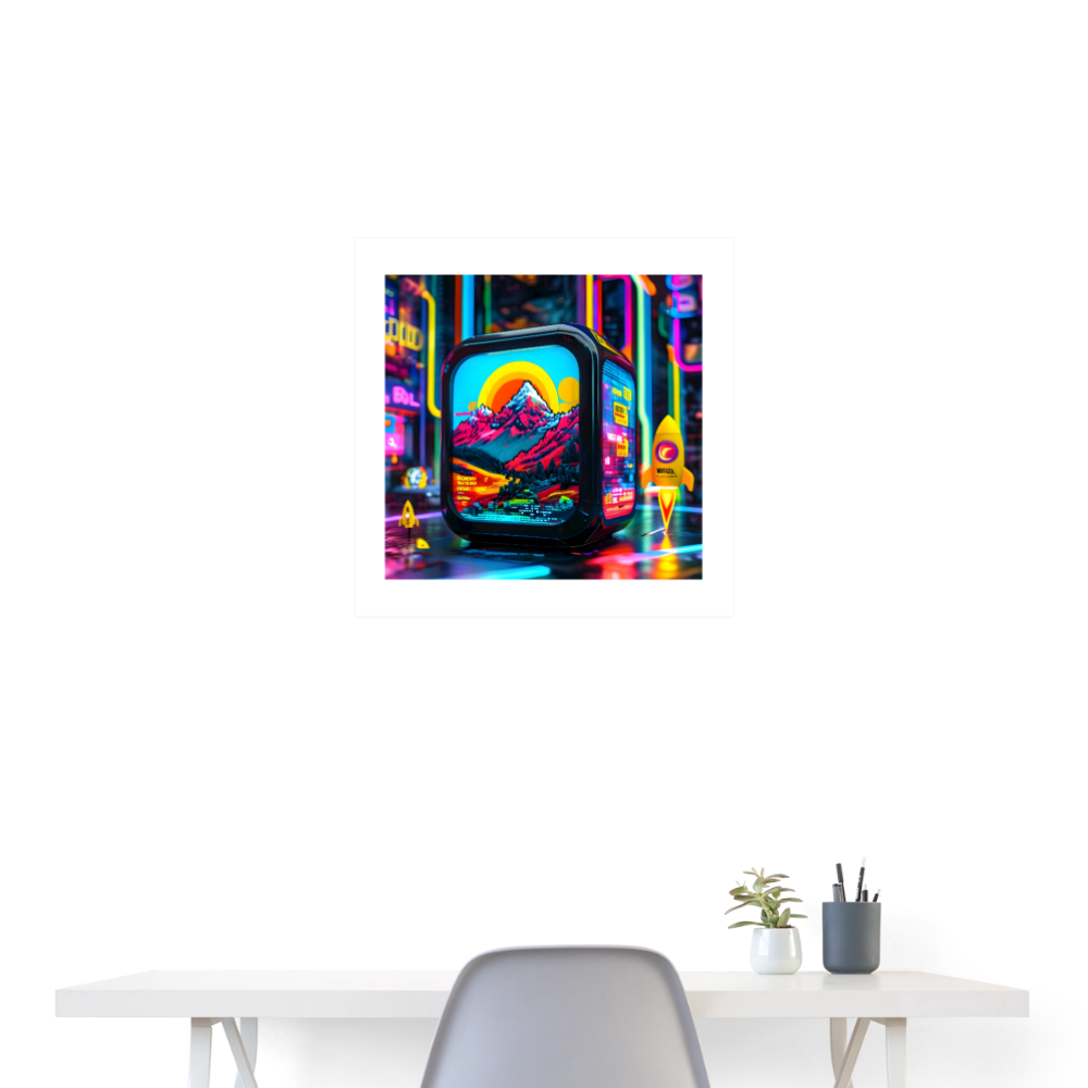 Poster 24x24.22 - white