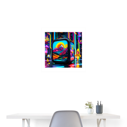 Poster 24x24.22 - white