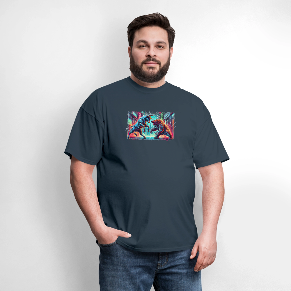 Men's T-Shirt | GILDAN 5045 -  blue dusk