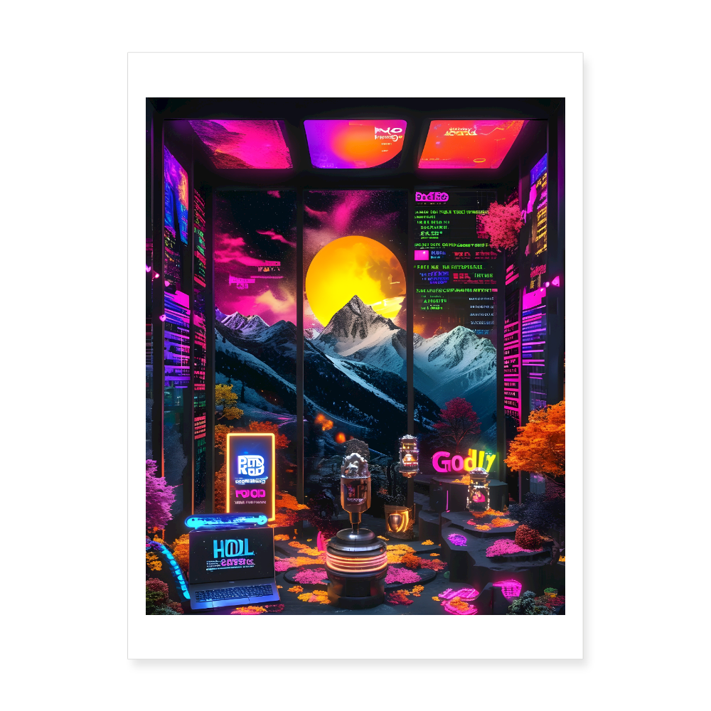 Poster 18x24.15 - white