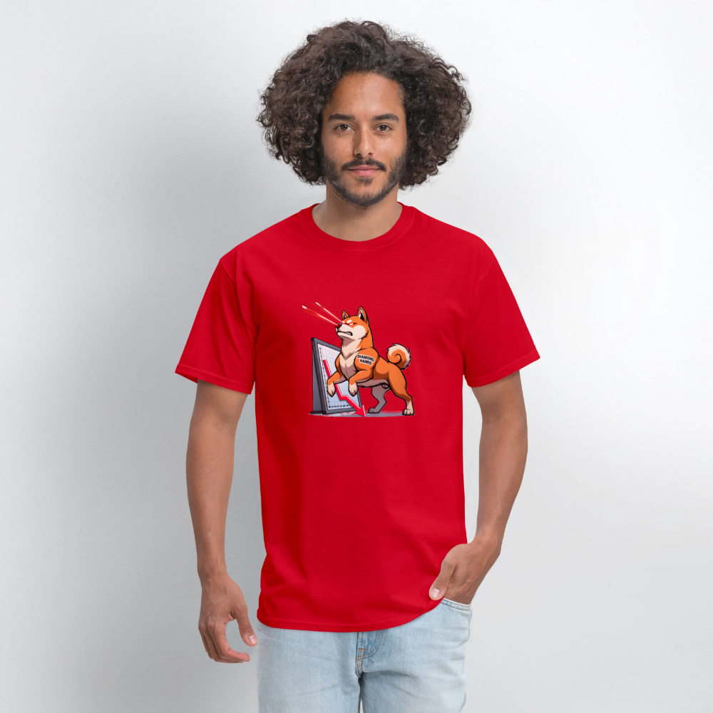 Men's T-Shirt | GILDAN 5046 - red