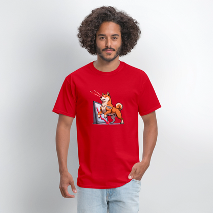 Men's T-Shirt | GILDAN 5046 - red