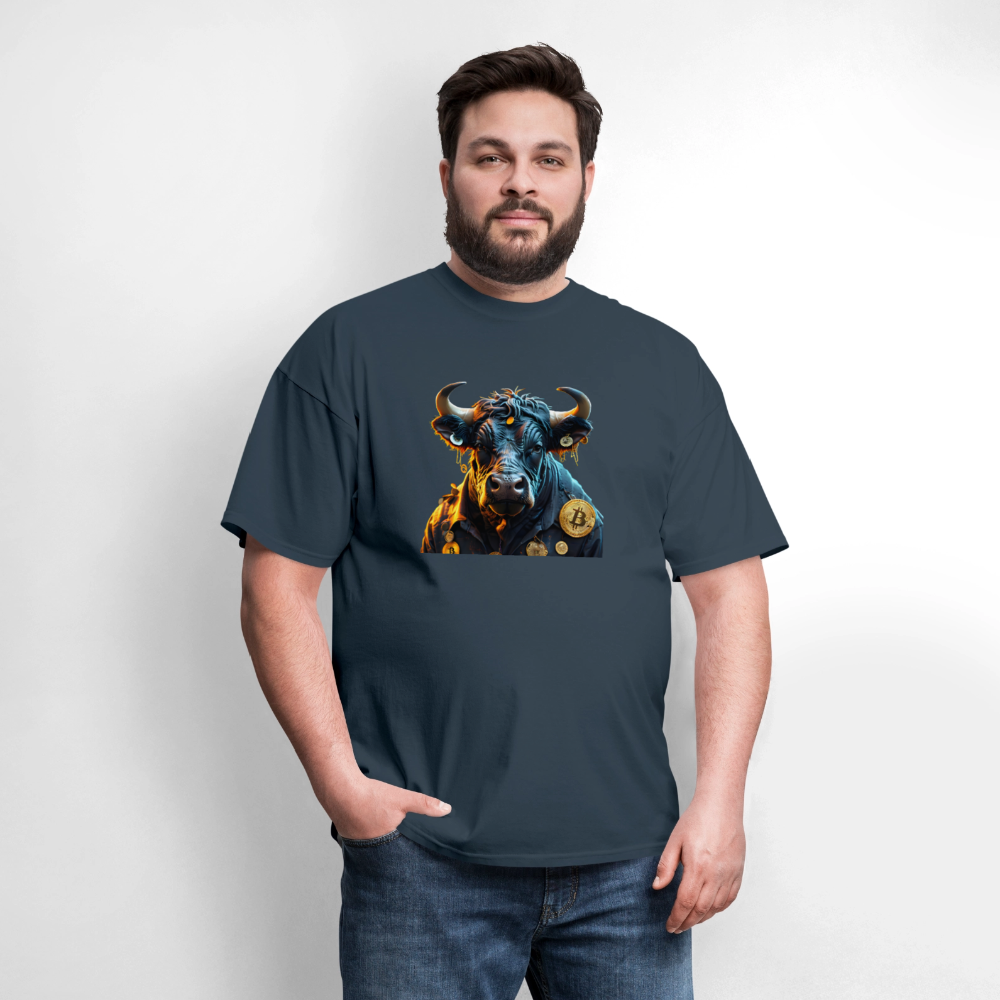 Men's T-Shirt | GILDAN 5015 -  blue dusk