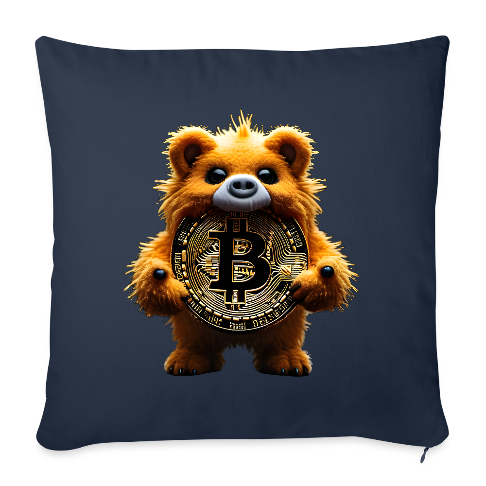 Throw Pillow Cover 18” x 18”.2 - navy