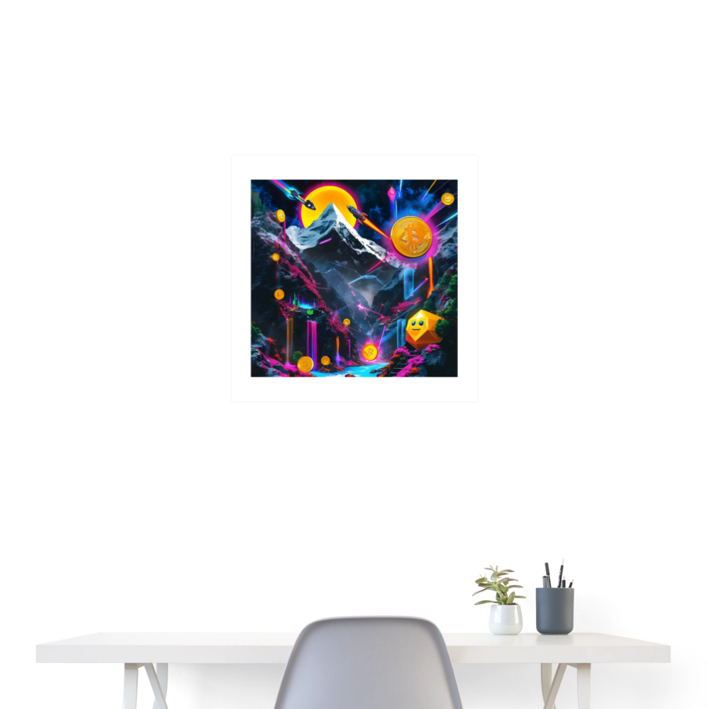 Poster 24x24.23 - white