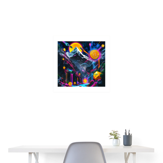 Poster 24x24.23 - white